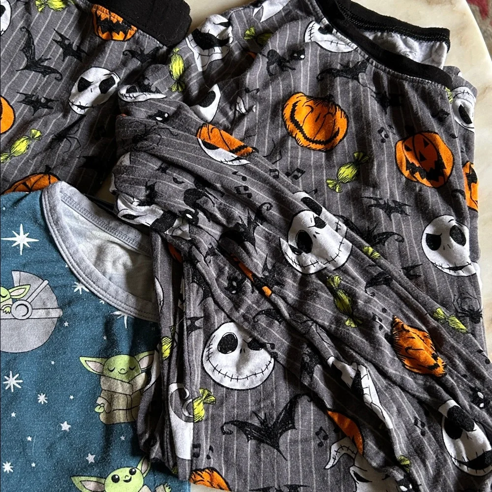 Little‎ Sleepies Star Wars/Basketball/Nightmare Before Christmas Pajama Sets (3)